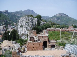 April 15: A section of the theatre